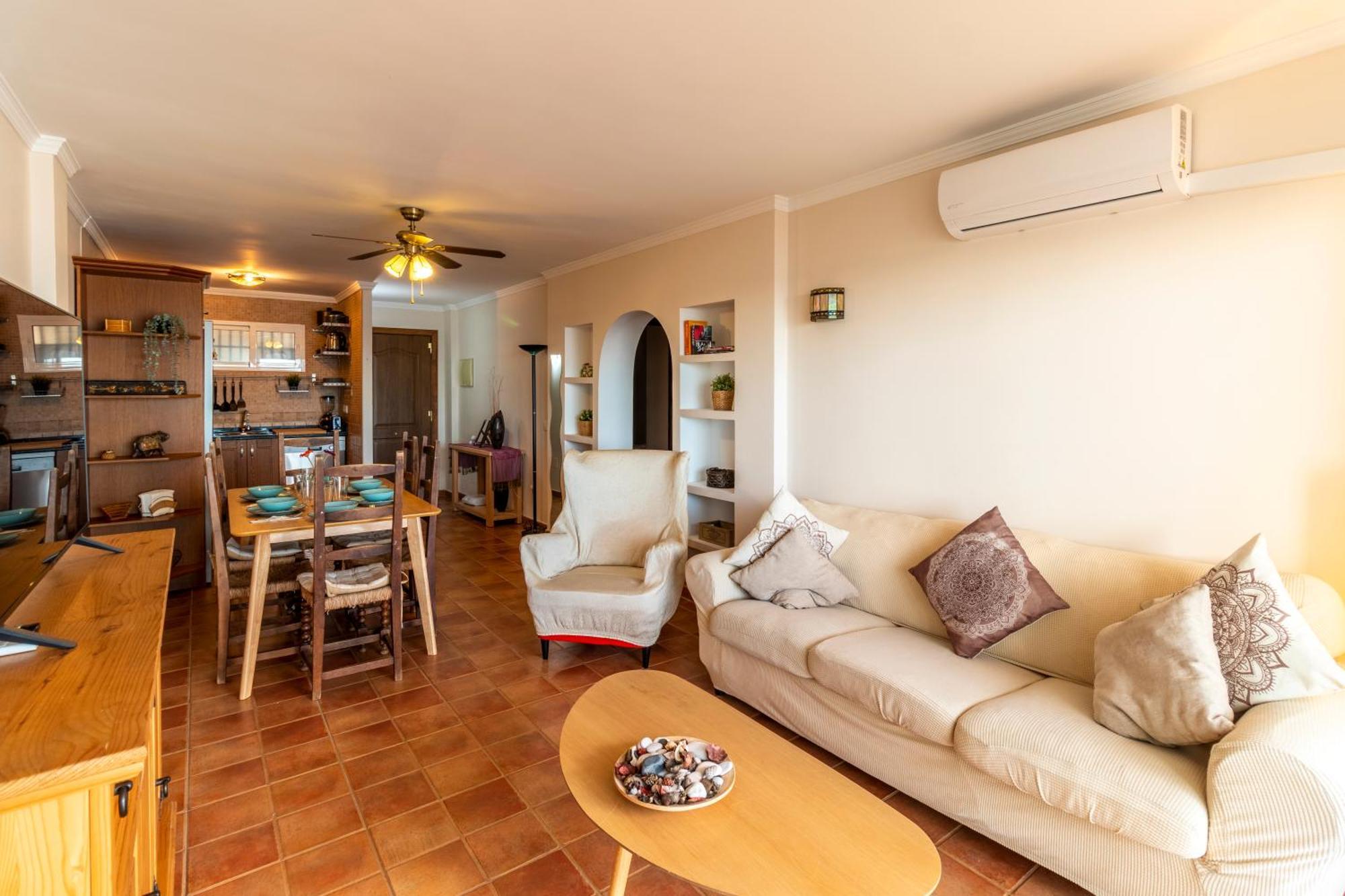 Rentitspain Apartamento Arce 13 Balcon Con Vista Al Mar Nerja Bagian luar foto