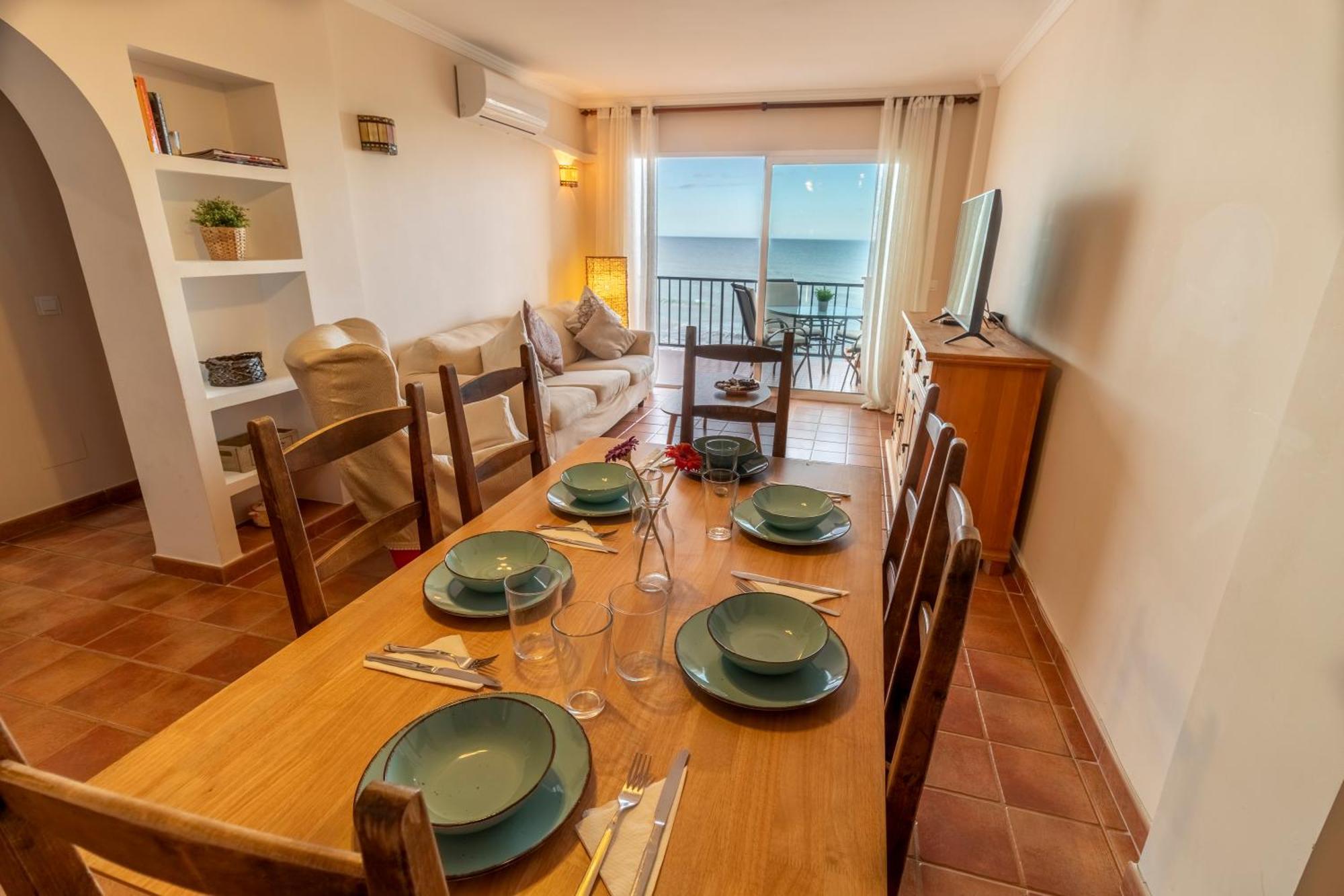 Rentitspain Apartamento Arce 13 Balcon Con Vista Al Mar Nerja Bagian luar foto